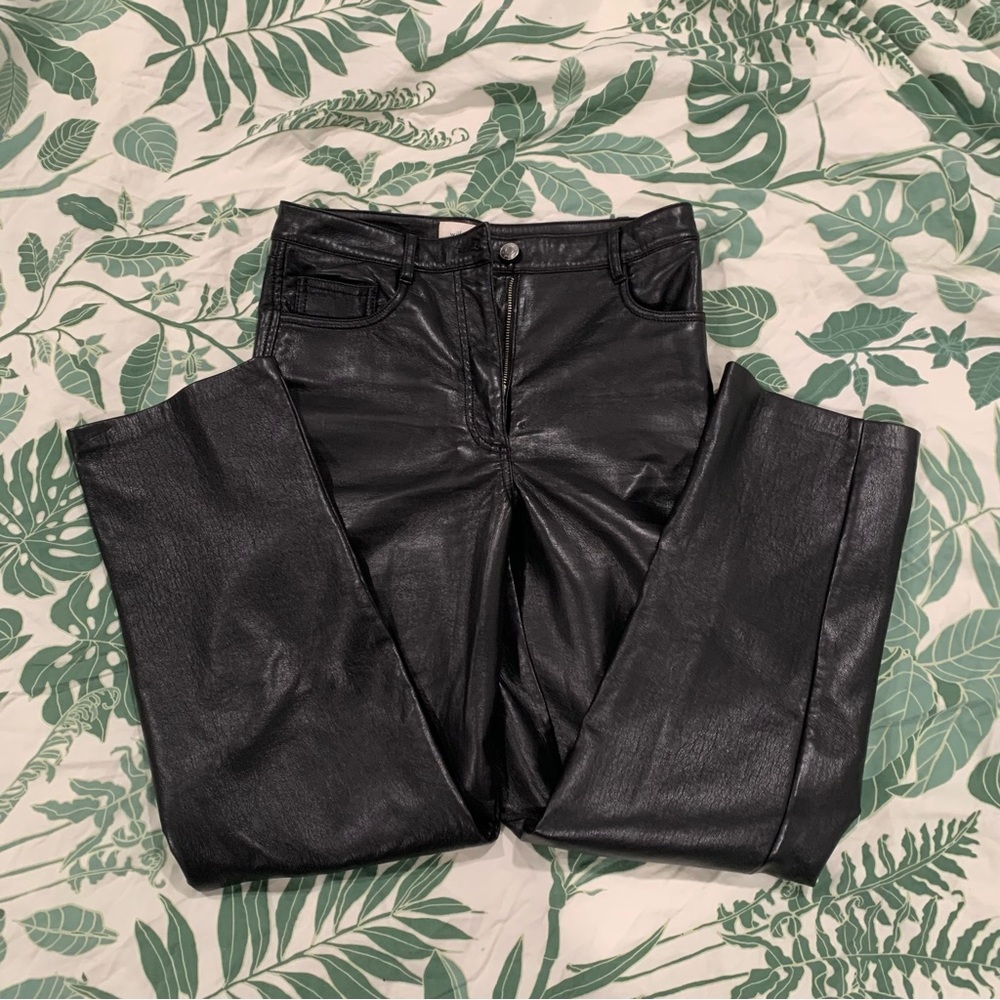 Aritzia Melina leather pants